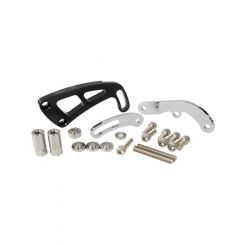 Aeroflow Alloy Power Steering Bracket Mid Mount Passenger Side AF64-4001BLK
