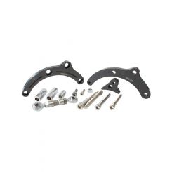 Aeroflow Aluminium Alternator Bracket Suit Big Block Chevy Black