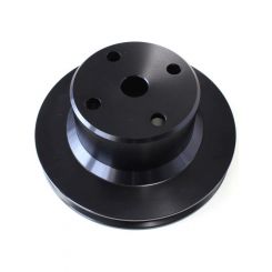 Aeroflow Billet Water Pump Pulley Single V Groove For Holden VN-VS AF64-4024BLK
