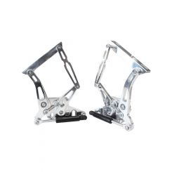 Aeroflow Billet Bonnet Hinge Kit Ploished For Ford Falcon XR-XY