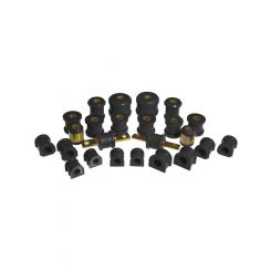 Prothane For 01-03 Honda Civic Total Kit Black