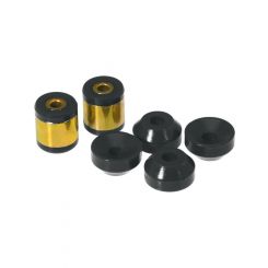 Prothane For 96-00 Honda Civic Upper/Lower Rear Shock Bushing Black