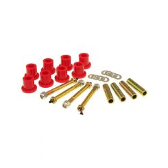 Prothane For 87-96 Jeep YJ Front or Rear Frame Shackle Bushings Red