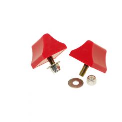 Prothane Universal Bump Stop 1-3/8 X 2 X 2-1/4 Wedge Red