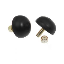 Prothane Universal Bump Stop 11/16X1 5/8 Dia Btn Black