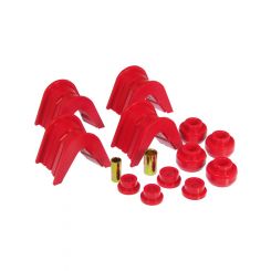 Prothane For 66-79 Ford Trucks 14-Piece Bushing Set 7deg Offset Red