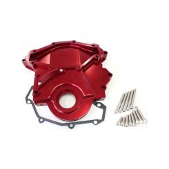 Aeroflow Billet Timing Cover Red For Holden 253-304-308