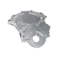Aeroflow Billet Timing Cover Silver For Holden 253-304-308