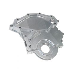 Aeroflow Billet Timing Cover Silver For Holden 253-304-308