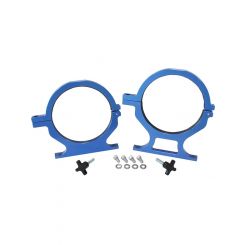 Aeroflow Nitrous Bottle Brackets Blue For 10lb & 15lb Bottles