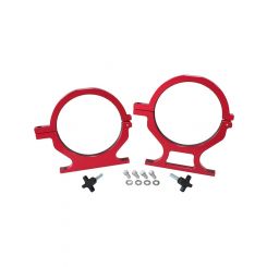 Aeroflow Nitrous Bottle Brackets Red For 10lb & 15lb Bottles