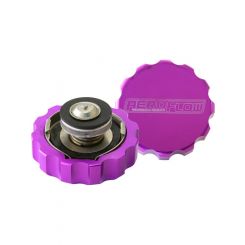 Aeroflow Billet Radiator Cap Small Style Purple For 32mm Water Neck AF64-5032PUR
