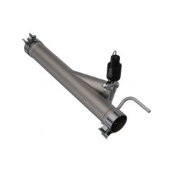 QTP For 09-18 Ram 1500 3in 304SS Aggressor Cutout Mid Pipe