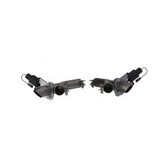 QTP For 11-18 Dodge Durango 5.7L 2.5in 304SS Aggressor Cutout Dual Mid