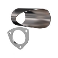 QTP 3in Weld-On QTEC DIY Cutout Pipe