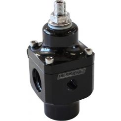 Aeroflow Billet 2 Port Fuel Pressure Regulator -8AN ORB, 4-12 PSI