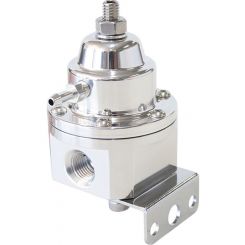 Aeroflow 2-Port 1200hp Billet Fuel Pressure Regulator 30-120PSI