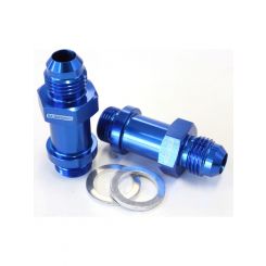 Aeroflow Carburettor Adapter Male 9/16" x 24 to -6AN 1-3/4" Long