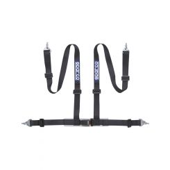 Sparco Belt 2 Inch Black 4Pt Snap-In