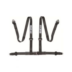 Sparco Belt 2 Inch Black 4Pt Bolt-In