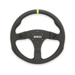 Sparco Steering Wheel R350B Leather w/ Button
