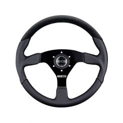 Sparco Strwhl L505 Lap 5 Blk/Blk/Blk