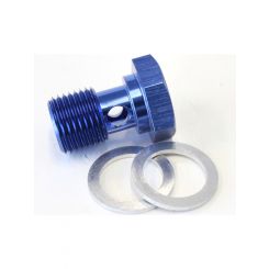 Aeroflow Alloy Banjo Bolt M16 x 1.5 Blue