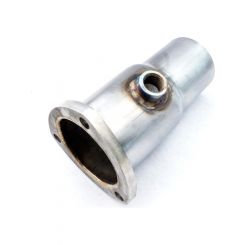 Stainless Works Collector Adapter 3-Bolt 3in OD Tubing 2-1/2in OD Ou…