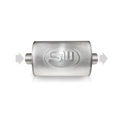 Stainless Works 2.25in ID CENTER INLET/ 2.25in OD CENTER OUTLET 5in…