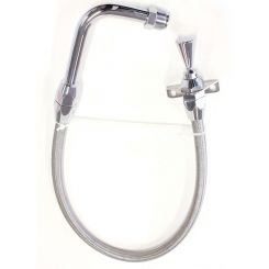 Aeroflow Firewall Mount Flexible Transmission Dipstick For Ford C4
