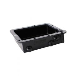 Aeroflow Black 3 Inch Deep Transmission Pan For Ford C4