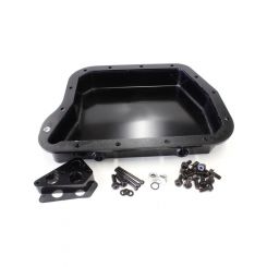 Aeroflow Black 2.33 Inch Transmission Pan + Filter Extension
