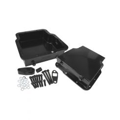 Aeroflow Black 3.25 Inch Transmission Pan + Filter Extension