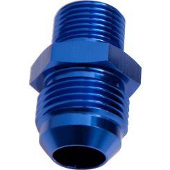 Aeroflow AN EFI Fuel Pump Adapter M14 X 1.5mm to -10AN Blue