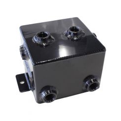 Aeroflow Universal Alloy Tank 1.4L, 5" L x 5" W x 4", Black