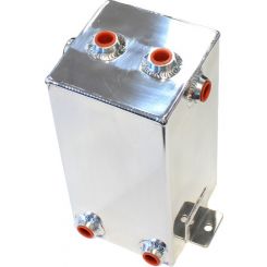 Aeroflow Universal Alloy Tank 4L, 5" L x 5" W x 10.5" Polished