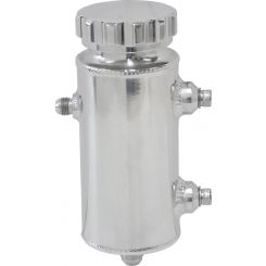 Aeroflow Power Steering Reservoir 650ml 8"x3" -8AN Feed -6AN Return