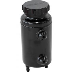 Aeroflow Alloy Radiator Overflow Tank 800ml 7-1/2" x 3-1/2" Black