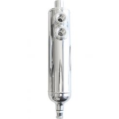 Aeroflow Breather Tank 1.25L, 16-3/8" H x 3-1/8" Dia, -12 ORB x 2