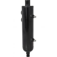 Aeroflow Breather Tank 1.25L, 16-3/8" H x 3-1/8" Dia, -12 ORB x 2