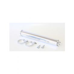 Aeroflow Radiator Overflow Tank + 3/8" Barb Fittings & Mount Polished AF77-1021