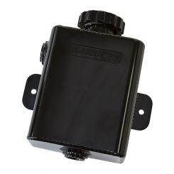 Aeroflow Square Radiator Expansion Tank Black 1.18L 16 PSI