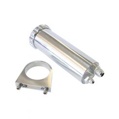 Aeroflow Power Steering Reservoir 440ml 2.-7/8" OD, 8-3/4" H Polished AF77-1027