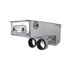 Aeroflow Dual EFI Pump Under Car Surge Tank Polished