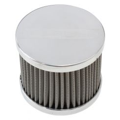 Aeroflow S/Steel Billet Breather with -8AN Female Thread Polished