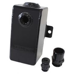 Aeroflow Breather Tank 1.1L Accepts 1-3/8" Breather & -12 ORB Hose AF77-2015BLK