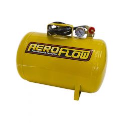 Aeroflow 5 Gallon Portable Air Tank 125 PSI With Valve, Line & Gauge