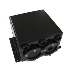 Aeroflow Dual EFI Pump Surge Tank Black Use With AF49-1014 Pump
