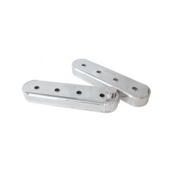 Aeroflow Fabricated Alloy Valve Covers Polished For Chev/Holden LS