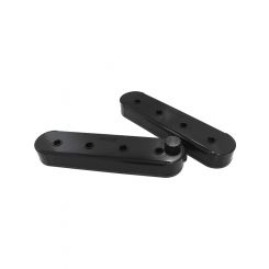 Aeroflow Fabricated Alloy Valve Covers Black For Chev/Holden LS